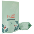 Aluminium-Standbodenbeutel 26 x 31 x 10 cm mit individuellem Boden, 4-farbig bedruckt