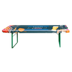 Biertisch-Husse KURZ 200 x 50 x 10,5 cm rundum geschlossen, 4/0-farbig bedruckt