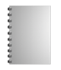 Broschüre mit Metall-Spiralbindung, Endformat DIN A4, 128-seitig
