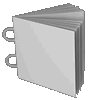 Broschüre mit Ringösen, Endformat Quadrat 21,0 cm x 21,0 cm, 16-seitig