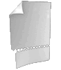 Eintrittskarte DIN A6 perforiert 4/4 farbig mit beidseitig partieller Glitzer-Lackierung