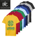 Kinder-T-Shirt Premium, farbig - B&C Collection, mit zwei Druckpositionen