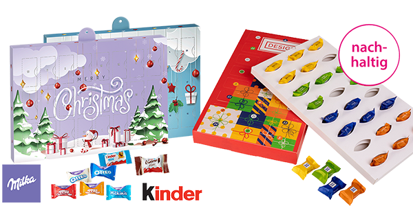 Werbe-Adventskalender bedrucken