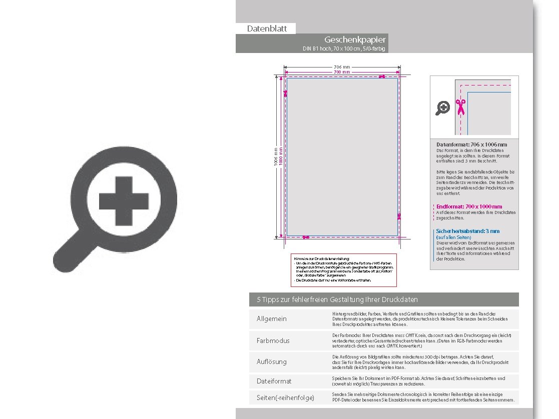 Product Bild geschenkpapier_din_b1_(700_x_1000_mm)_einseitig_5_0-farbig_bedruckt_(cmyk_+_1_sonderfarbe)