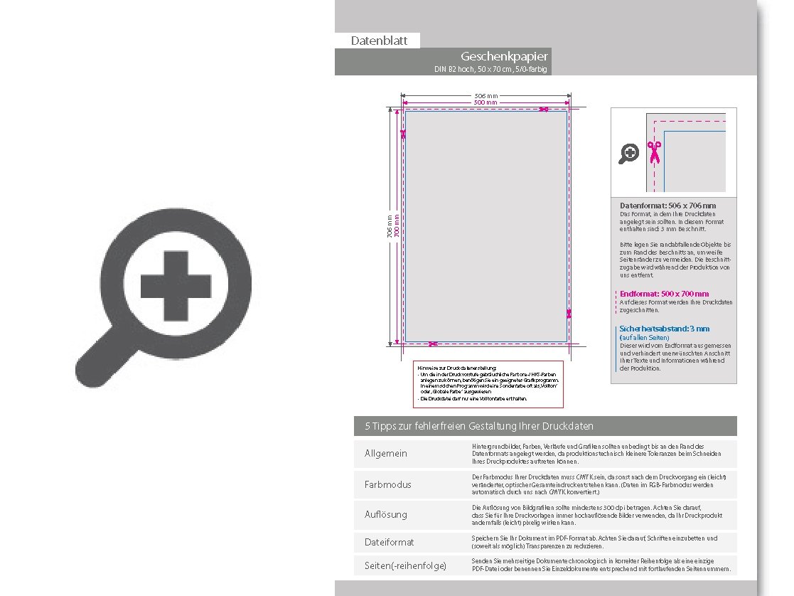 Product Bild geschenkpapier_din_b2_(500_x_700_mm)_einseitig_5_0-farbig_bedruckt_(cmyk_+_1_sonderfarbe)