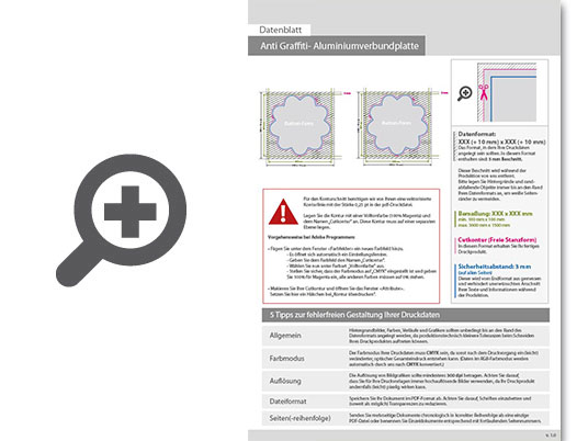 Product Bild aluminiumverbundplatte_mit_anti-graffiti-lack_gl__nzend_in_button-form_konturgefr__st___beidseitig_4_4-farbig_bedruckt