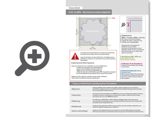 Product Bild aluminiumverbundplatte_mit_anti-graffiti-lack_gl__nzend_in_button-form_konturgefr__st___einseitig_4_0-farbig_bedruckt