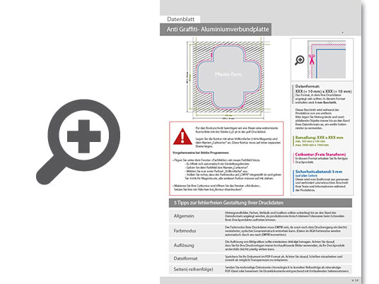 Product Bild aluminiumverbundplatte_mit_anti-graffiti-lack_gl__nzend_in_pflaster-form_konturgefr__st___einseitig_4_0-farbig_bedruckt