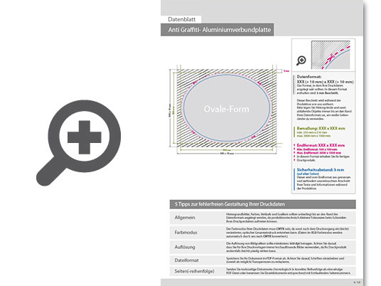 Product Bild aluminiumverbundplatte_mit_anti-graffiti-lack_gl__nzend_oval_(oval_konturgefr__st)___einseitig_4_0-farbig_bedruckt