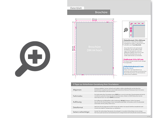 Product Bild brosch__re_mit_drahtheftung__endformat_din_a4__28-seitig