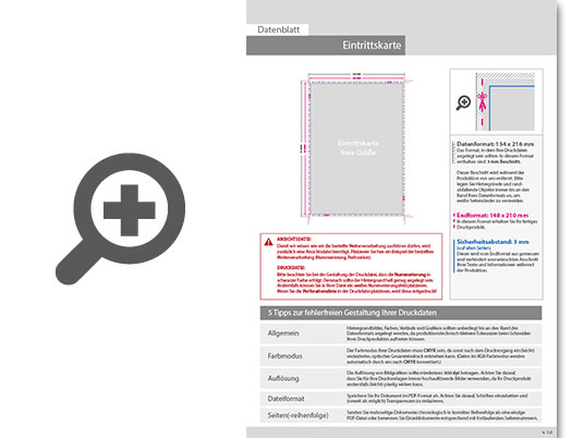 Product Bild eintrittskarte__eigenes_format__ohne_perforierung_und_ohne_nummerierung_(4_0_einseitig_bedruckt)