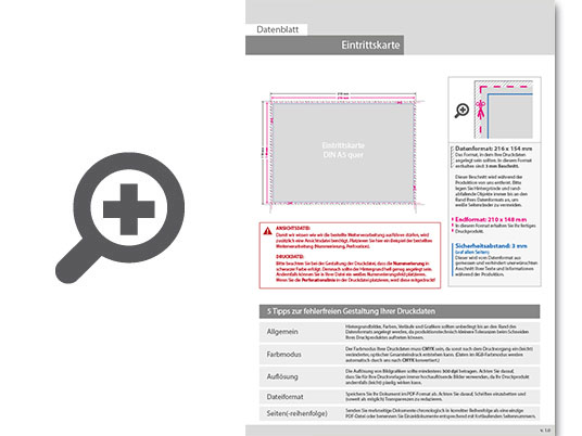 Product Bild eintrittskarte_din_a5_quer_perforiert_&_2_x_nummeriert_(4_4_beidseitig_bedruckt)