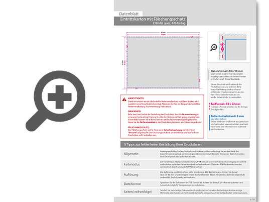 Product Bild eintrittskarte_mit_f__lschungsschutz_din_a8_quer__ohne_perforierung_und_ohne_nummerierung_(4_0_einseitig_bedruckt)