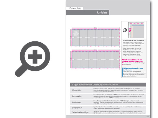 Product Bild faltblatt__gefalzt_auf_din_lang__vertikaler_sonderwickelfalz__12-seitig