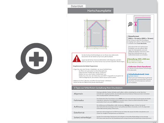 Product Bild hartschaumplatte_in_pfeil-form_konturgefr__st___einseitig_4_0-farbig_bedruckt