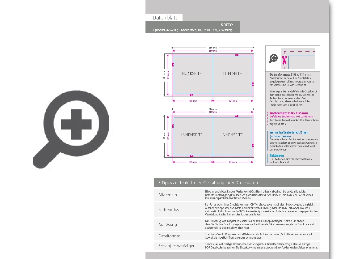 Product Bild osterkarte__gefalzt_auf_quadrat_10_5_cm_x_10_5_cm__vertikaler_mittelfalz__4-seitig