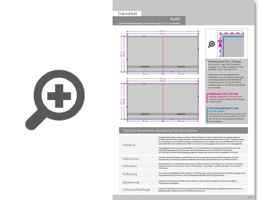 Product Bild weihnachtskarten__gefalzt_auf_quadrat_21_0_cm_x_21_0_cm__4-seiter_mit_hei__folienpr__gung_gold