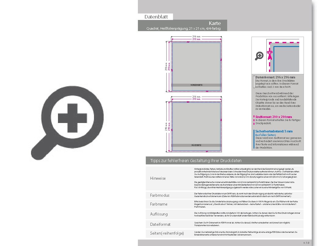 Product Bild weihnachtskarten_quadrat_21_0_cm_x_21_0_cm_mit_hei__folienpr__gung_gold