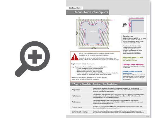 Product Bild leichtschaumplatte_stadur_in_shirt-form_konturgefr__st___einseitig_4_0-farbig_bedruckt