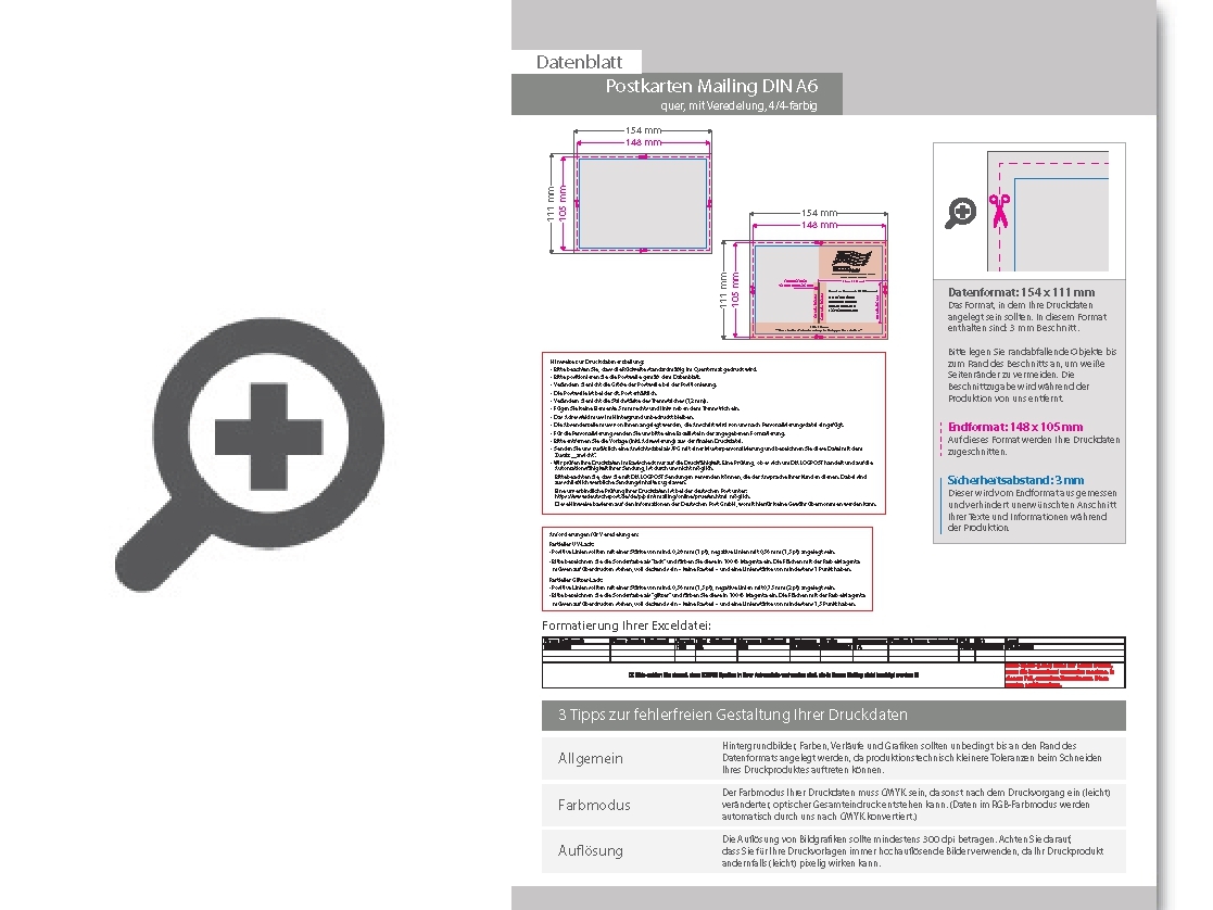 Product Bild postkarten-mailing_din_a6_quer_(14_8_cm_x_10_5_cm)_mit_partieller_uv-lack-veredelung