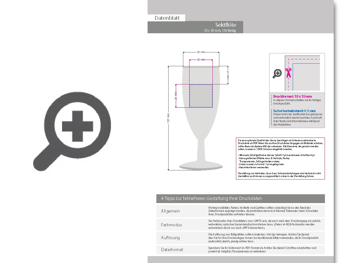 Product Bild sektglas_sektfl__te_mit_f__llstrich_und_teilfl__chiger_lasergravur