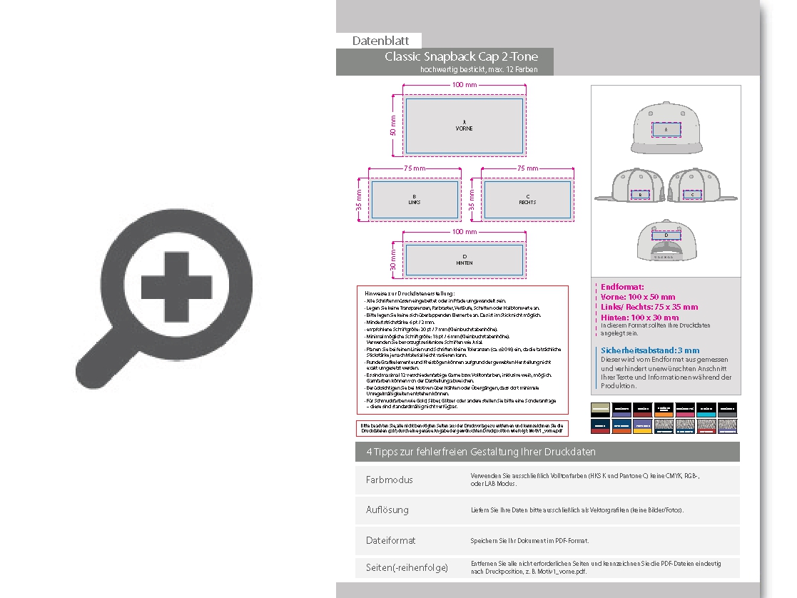 Product Bild flexfit_-_classic_snapback_2-tone_cap