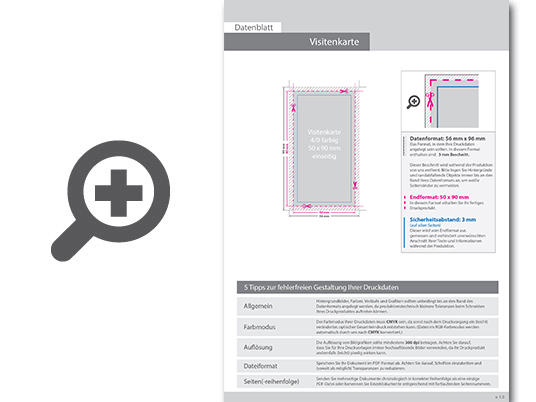 Product Bild visitenkarten_hoch_5_0_farbig_50_x_90_mm_mit_beidseitig_partieller_uv-lackierung___einseitig_bedruckt_(cmyk_4-farbig_+_1_hks-sonderfarbe)