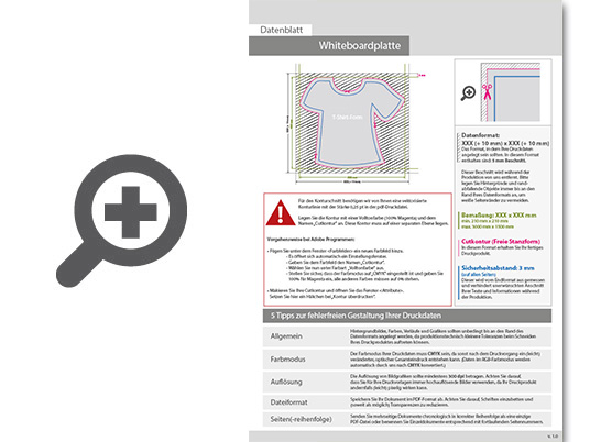 Product Bild whiteboardplatte_in_shirt-form_konturgefr__st___einseitig_4_0-farbig_bedruckt