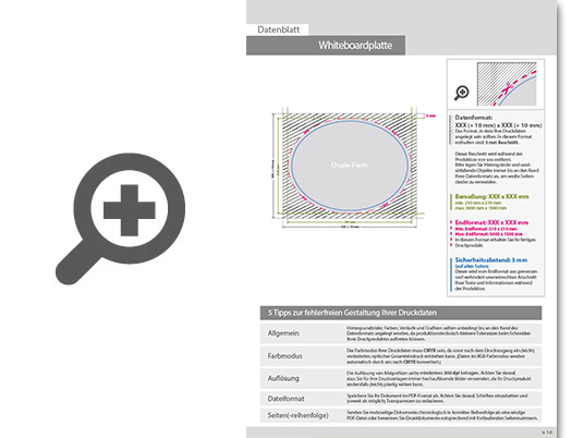Product Bild whiteboardplatte_oval_(oval_konturgefr__st)_unbedruckt
